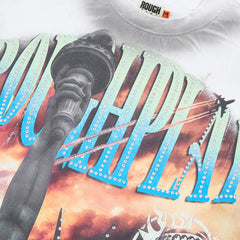 VARE Vintage Statue Graphic Long Sleeve T-Shirt