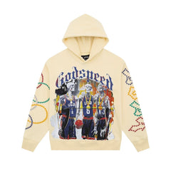 Godspeed Hip Hop High Street Printed Hoodie