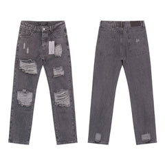 Godspeed High Street Distressed Straight Jeans