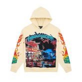 Godspeed Hip Hop High Street Printed Hoodie