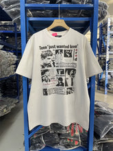 ERD's melancholic wealthy second-generationVintage Off White Double Sided T-Shirt