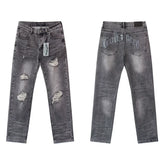 Godspeed High Street Distressed Straight Jeans