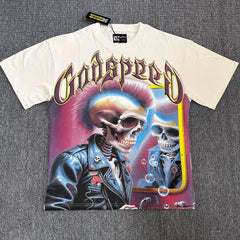 GODSPEED Vintage Washed Star Wars Rhinestone Graphic Tee