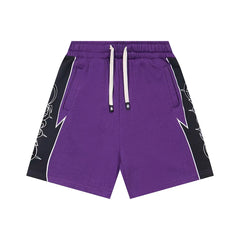 Godspeed High Street Color Block Printed Shorts