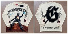 Godspeed Hip Hop Vintage Rock Heavyweight Long Sleeve