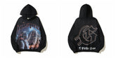 Godspeed Hip Hop Vintage High Street Printed Hoodie