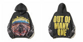 Godspeed Hip Hop Vintage High Street Printed Hoodie