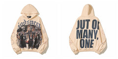 Godspeed Hip Hop Vintage High Street Printed Hoodie