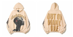 Godspeed Hip Hop Vintage High Street Printed Hoodie