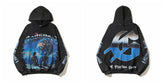 Godspeed Vintage Hip‑Hop Graphic Pullover Hoodie