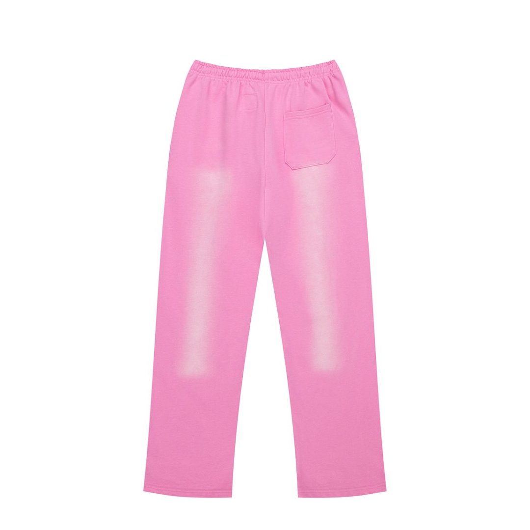 VARE Y2K Street‑Wear Elastic Waist Wide Leg Graphic Sweatpants
