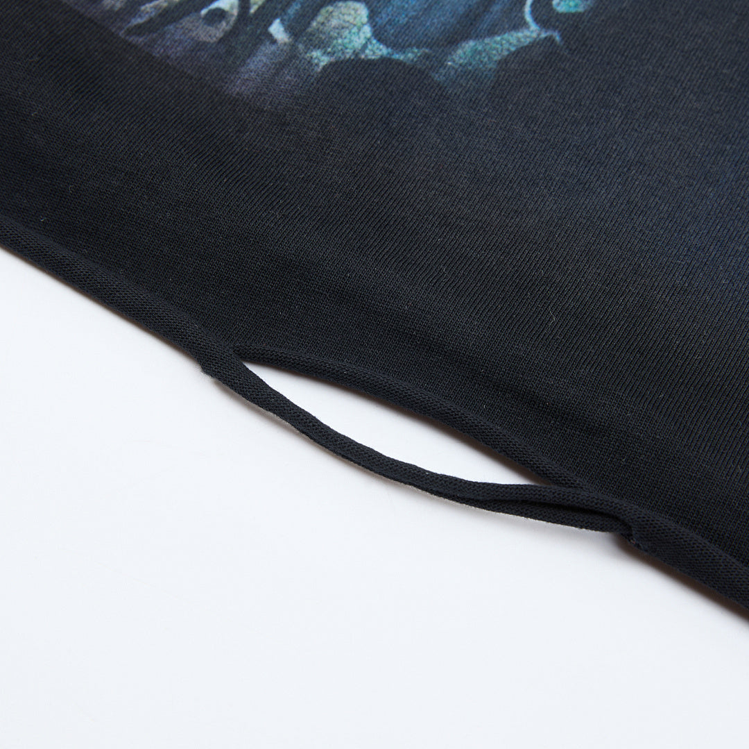 VARE Vintage Skeleton Graphic Long Sleeve T-Shirt