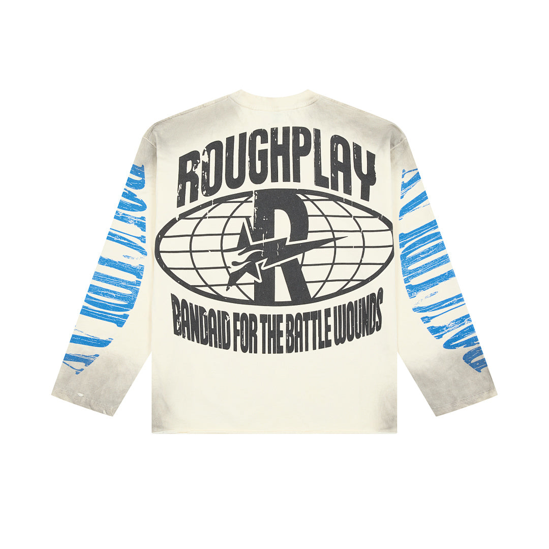 VARE Vintage Skeleton Graphic Long Sleeve T-Shirt