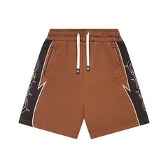 Godspeed High Street Color Block Printed Shorts