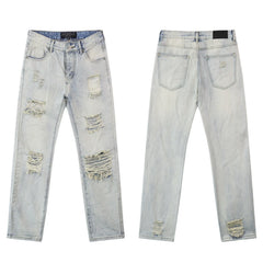 Godspeed High Street Distressed Straight Jeans