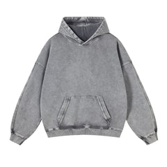 Kanye Heavyweight Vintage Washed Hoodie – Grey