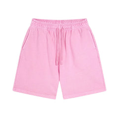 Kanye Heavyweight Vintage Washed Streetwear Shorts – Vintage Pink