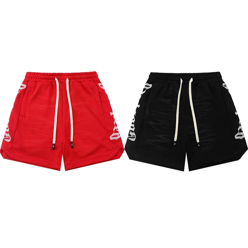 Godspeed High Street Embroidered Cotton Shorts