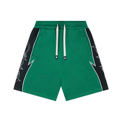 Godspeed  High Street Color Block Printed Shorts