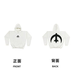 Kanye West Vultures Heavyweight Fleece Hoodie – Off-White / Bird Logo
