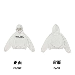 Kanye West Heavyweight Fleece Hoodie – Grey / Cyrillic Chest Logo