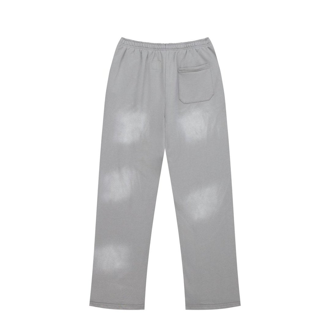 VARE Y2K Street Elastic Drawstring Waist Wide‑Leg Graphic Casual Sweatpants