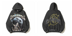 Godspeed Hip Hop Vintage High Street Printed Hoodie