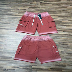 GODSPEED Vintage Cargo Multi Pocket Summer Beach Shorts