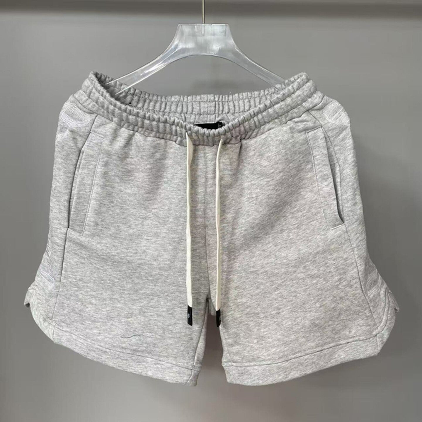GODSPEED Vintage Side Embroidered Loose Cotton Shorts