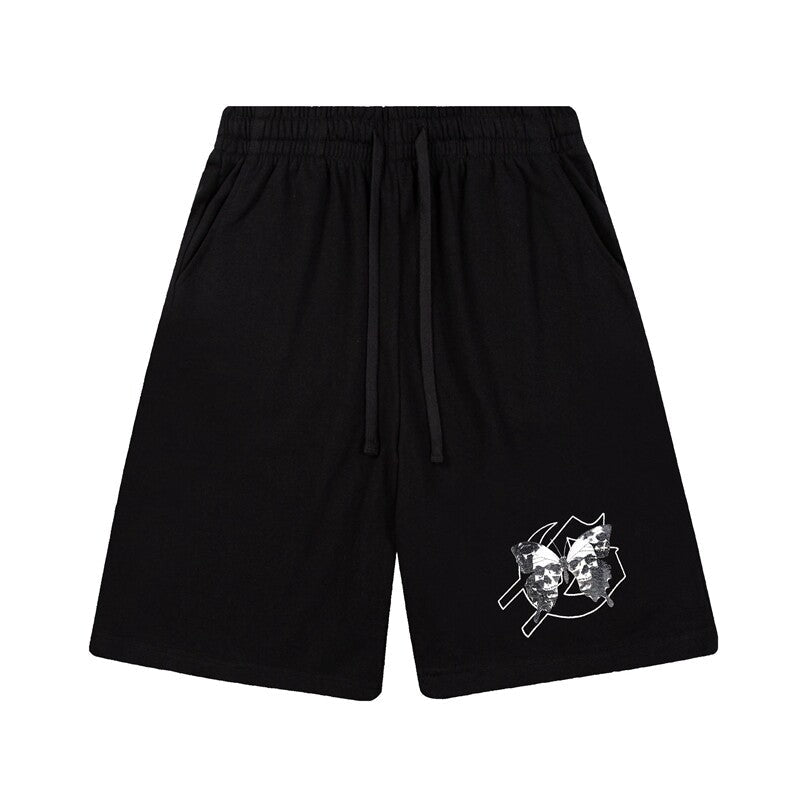 Godspeed High Street Printed Cotton Sweat Shorts