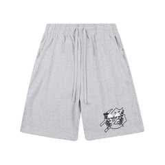 Godspeed High Street Printed Cotton Sweat Shorts